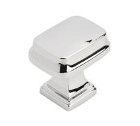 Amerock | Cabinet Knob | Polished Chrome | 1-1/4 inch (32 mm) Length | Revitalize | 1 Pack | Drawer Knob | Cabinet Hardware