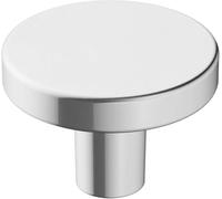 Amerock | Cabinet Knob | Polished Chrome | 1-3/8 inch (35 mm) Diameter | Versa | 1 Pack | Drawer Knob | Cabinet Hardware