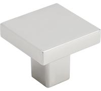 Amerock | Cabinet Knob | Polished Nickel | 1-3/16 inch (30 mm) Length | Monument | 1 Pack | Drawer Knob | Cabinet Hardware