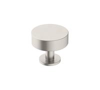Amerock | Cabinet Knob | Satin Nickel | 1-1/4 inch (32 mm) Diameter | Radius | 1 Pack | Drawer Knob | Cabinet Hardware