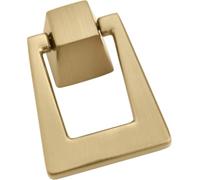 Amerock | Cabinet Pendant | Champagne Bronze | 1-13/16 inch (46 mm) Length | Blackrock | 1 Pack | Drawer Knob | Cabinet Hardware