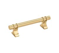 Amerock | Cabinet Pull | Champagne Bronze | 3-3/4 inch (96 mm) Center to Center | Davenport | 1 Pack | Drawer Pull | Drawer Handle | Cabinet Hardware