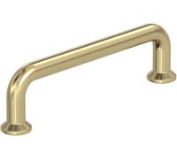 Amerock | Cabinet Pull | Golden Champagne | 3-3/4 in (96 mm) Center-to-Center Drawer Pull |Factor | Kitchen and Bath Hardware | Furniture Hardware