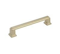 Amerock | Cabinet Pull | Golden Champagne | 5-1/16 inch (128 mm) Center to Center | Appoint | 1 Pack | Drawer Pull | Drawer Handle | Cabinet Hardware