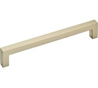 Amerock | Cabinet Pull | Golden Champagne | 6-5/16 inch (160 mm) Center to Center | Monument | 1 Pack | Drawer Pull | Drawer Handle | Cabinet Hardware