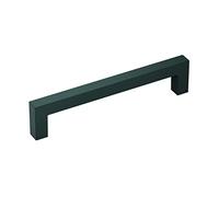 Amerock | Cabinet Pull | Matte Black | 5-1/16 inch (128 mm) Center-to-Center | Monument | 1 Pack | Drawer Pull | Drawer Handle | Cabinet Hardware