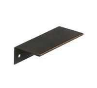 Amerock | Cabinet Pull | Oil Rubbed Bronze | 3 inch (76 mm) Center to Center | Edge Pull | 10 Pack | Drawer Pull | Drawer Handle | Cabinet Hardware