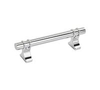 Amerock | Cabinet Pull | Polished Chrome | 3-3/4 inch (96 mm) Center to Center | Davenport | 1 Pack | Drawer Pull | Drawer Handle | Cabinet Hardware