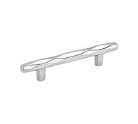 Amerock | Cabinet Pull | Polished Chrome | 3-3/4 inch (96 mm) Center to Center | St. Vincent | 1 Pack | Drawer Pull | Drawer Handle | Cabinet Hardware