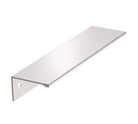 Amerock | Cabinet Pull | Polished Chrome | 5-1/16 inch (128 mm) Center to Center | Edge Pull | 1 Pack | Drawer Pull | Drawer Handle | Cabinet Hardware