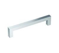 Amerock | Cabinet Pull | Polished Chrome | 5-1/16 inch (128 mm) Center-to-Center | Monument | 1 Pack | Drawer Pull | Drawer Handle | Cabinet Hardware