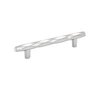 Amerock | Cabinet Pull | Polished Chrome | 5-1/16 inch (128 mm) Center to Center | St. Vincent | 1 Pack | Drawer Pull | Drawer Handle | Cabinet Hardware