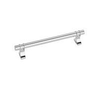 Amerock | Cabinet Pull | Polished Chrome | 6-5/16 inch (160 mm) Center to Center | Davenport | 1 Pack | Drawer Pull | Drawer Handle | Cabinet Hardware