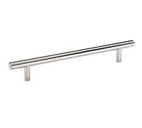Amerock | Cabinet Pull | Polished Chrome | 7 inch (178 mm) Center to Center | Bar Pulls | 10 Pack | Drawer Pull | Drawer Handle | Cabinet Hardware