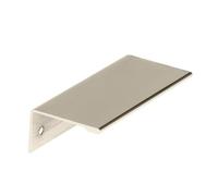 Amerock | Cabinet Pull | Polished Nickel | 3 inch (76 mm) Center to Center | Edge Pull | 10 Pack | Drawer Pull | Drawer Handle | Cabinet Hardware