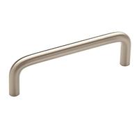 Amerock | Cabinet Pull | Satin Nickel | 3-1/2 inch (89 mm) Center to Center | Everyday Heritage | 1 Pack | Drawer Pull | Drawer Handle | Cabinet Hardware