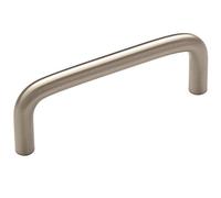 Amerock | Cabinet Pull | Satin Nickel | 3 inch (76 mm) Center to Center | Everyday Heritage | 1 Pack | Drawer Pull | Drawer Handle | Cabinet Hardware