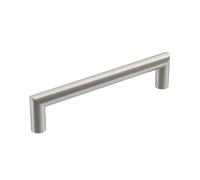 Amerock | Cabinet Pull | Satin Nickel | 5-1/16 inch (128 mm) Center-to-Center | Revolve | 1 Pack | Drawer Pull | Cabinet Handle | Cabinet Hardware