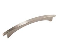 Amerock | Cabinet Pull | Satin Nickel | 6-5/16 inch (160 mm) Center to Center | Essential'Z | 1 Pack | Drawer Pull | Drawer Handle | Cabinet Hardware