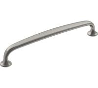 Amerock | Cabinet Pull | Satin Nickel | 6-5/16 inch (160 mm) Center-to-Center | Renown | 1 Pack | Drawer Pull | Cabinet Handle | Cabinet Hardware
