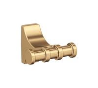 Amerock | Double Robe Hook | Champagne Bronze | Davenport | Towel Hook | Bath Hardware | Bathroom Accessories