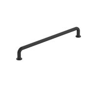 Amerock Factor 10-1/16 inch (256mm) Center-to-Center Matte Black Cabinet Pull, BP36964FB
