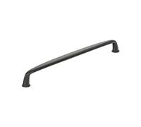 Amerock Kane 10-1/16 inch (256mm) Center-to-Center Black Bronze Cabinet Pull, BP53810BBR