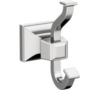 Amerock | Single Robe Hook | Chrome | Mulholland | Towel Hook | Bath Hardware | Bathroom Accessories