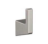 Amerock | Single Robe Hook | Satin Nickel | Blackrock | Towel Hook | Bath Hardware | Bathroom Accessories