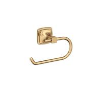 Amerock | Toilet Paper Holder | Champagne Bronze | Stature | Single Post Tissue Holder | Bath Hardware | Bathroom Accessories