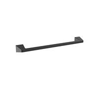Amerock | Towel Bar | 18 inch (457 mm) | Matte Black | Blackrock | Towel Holder | Bath Hardware | Bathroom Accessories