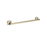Amerock | Towel Bar | 18 inch (457 mm) | Matte Black | Stature | Towel Holder | Bath Hardware | Bathroom Accessories