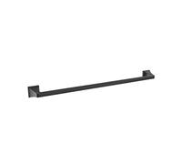 Amerock | Towel Bar | 24 inch (610 mm) | Matte Black | Mulholland | Towel Holder | Bath Hardware | Bathroom Accessories
