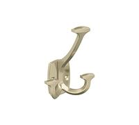Amerock Vicinity Traditional Triple Prong Golden Champagne Decorative Wall Hook