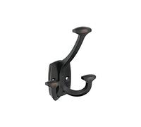 Amerock Vicinity Traditional Triple Prong Oil Rubbed Bronze Decorative Wall Hook