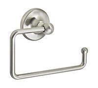 Amerock Wall Mounted Brushed Nickel Toilet Paper Holder, Bathroom Tissue Holder, Bathroom Accessories, Bath Hardware