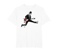 Ames Bros V-Slayer T-Shirt, Men's Big and Tall, White, 4X Tall