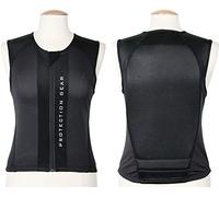Amesbichler Reitsport Back Protector, Adult Motorcycling Horse Riding Back Protector, Black