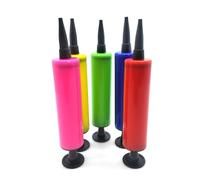 Amesor 5pieces Manual Balloon Pump, Inflator Air Pump For Balloons, Handheld, Lightweight, Portable, Perfect For Parties And Events (Random Color)