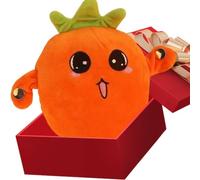 Amesor Banana Sensory Toy Carrot Fruit Touch Activated Educational Doll