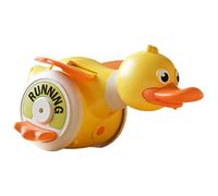 Amesor Crawl Toy,Glowing Cute - Dancing Walking Duck - for Indoor Home Routine Learning Family Education Development Playtime Engagement