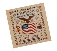 Amesor Embroidery Kits for Adults, Bead Embroidery Kit, Commemorative Complete Set for Men Women Friends Family Members Hobbyists Enthusiasts Party Decor