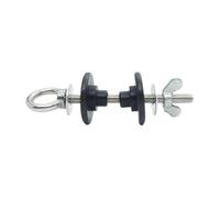 Amesor Eye Bolt, Stainless Heavy Duty Eye Bolts, Exercise Machine Attachments for Flush Repair Wall Floor Mounting Split Feed Exercise