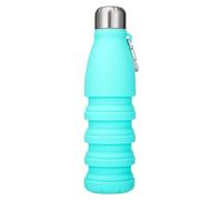 Amesor Flexible Water Bottle | 550ml Portable Silicone Leak Proof - Flexible Travel Water Bottles - for Men Women Outdoor Hiking Gym Camping Sports Cycling Running Picnic