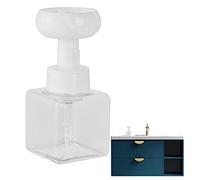 Amesor Flower Stamp Hand Soap - 450ml Flower Shaped Foam Refillable Hand Soap Dispenser - Empty Foam Liquid Hand Soap Containers Press Bottles for Kitchen And Bathroom Bottles Only