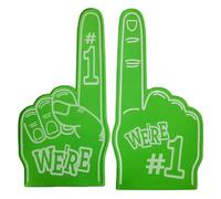 Amesor Foam Finger - Cheering Foam Finger | Giant Foam Fingers | Cartoon Giant Cheering No. 1 Foam Finger | Giant Foam Fingers Foam Hand For Sports Events Giant Eva, Cheer Foam Fingers, 23x46 CM