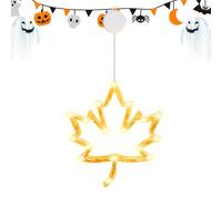 Amesor Halloween Decorations Window Lights | Indoor LED with Suction Cup - Waterproof Glowing Halloween Decor for Window Front Door Yard Patio Classroom Party Fireplace Bedroom