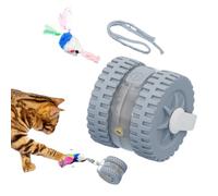 Amesor Interactive Cat Ball Toy, Kitten Enrichment Smart Ball, Smart Cat Toy for Boredom Reduction, Physical Exercise, Training, Sensory Engagement