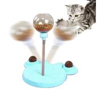 Amesor Leaking Treats Ball Pet Feeder Toy - Interactive Pet Slow Feeders and Catnip - Funny Cat Dog Food Puzzle Toy, Hunting Chasing Accessories for Cats and Small Dogs