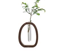 Amesor Plant Propagation Jars, Hydroponic Glass Vase, Test Tubes Decor Floral Arrangements for Party Dining Table Living Room Wedding Bedroom Home Desk